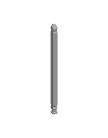 Bild NX AXERLAGERSTIFT LAENGE 86_SIL - Roto-1