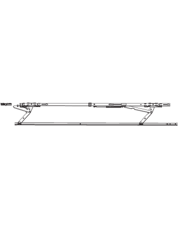 Bild PS-Gleitschere, Patio Alversa, oben FFB1251-1650mm, DIN Links - Roto-0