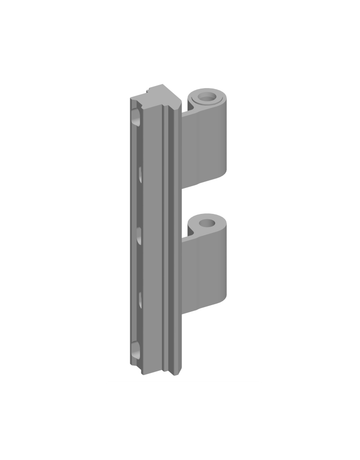 Bild Drehflügel-Falzmittelband, DL-R, NT PowerHinge, 12/18-9, Stahl, EV1, beschichtet - Roto-1