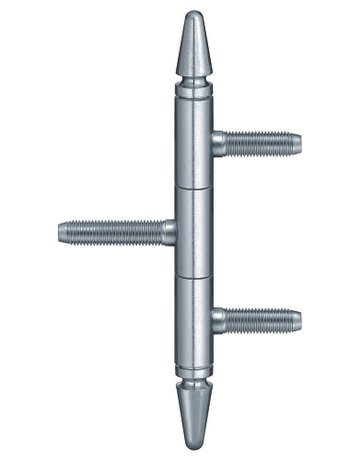 Bild Fenster- Einbohrband, BAKA® C 1-13ZK G13, für Kippflügel, 3-teilig, Ø 13mm, topzink - SIMONSWERK-0