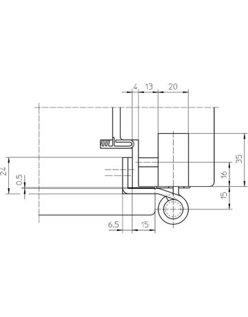 Bild Einfräsband BAKA Protect 4010 3D MSTS edelstahl matt - Simonswerk-4