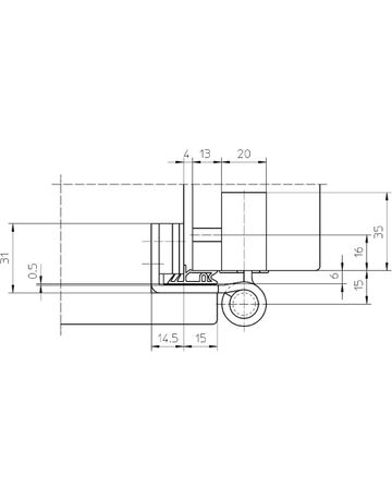 Bild Einfräsband BAKA Protect 4010 3D FD MSTS edelstahl matt-4