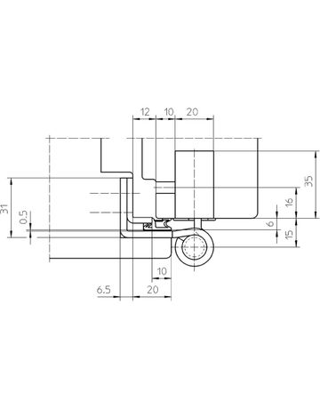 Bild Einfräsband BAKA Protect 4030 3D FD MSTS edelstahl matt-4