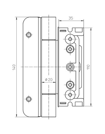 Bild Einfräsband BAKA Protect 4030 3D FD MSTS edelstahl matt-5