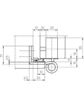 Bild Einfräsband BAKA Protect 4040 3D FD MSTS edelstahl matt-3