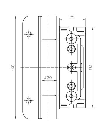 Bild Einfräsband BAKA Protect 4040 3D FD MSTS edelstahl matt-2