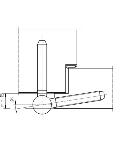 Bild Einbohrband BAKA C 2-20 WF 3tlg.,20mm topzink-2