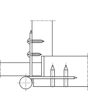 Bild Einstemmband BAKA G 1 160mm,DR verzinkt-2