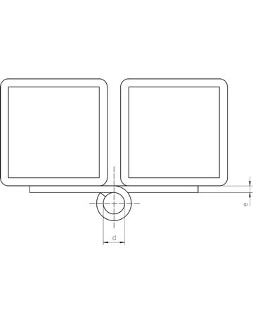 Bild Anschweißband KO 8 3tlg,240x16x5 blank - Simonswerk-3