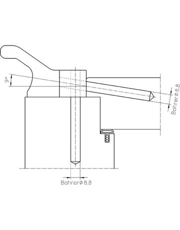 Bild Bohrlehre BAKA 20, Kunststoff-2