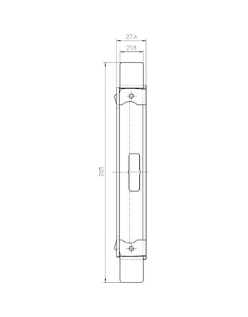 Bild Aufnahmeelement TECTUS TE 240 3D SZ verzinkt-2