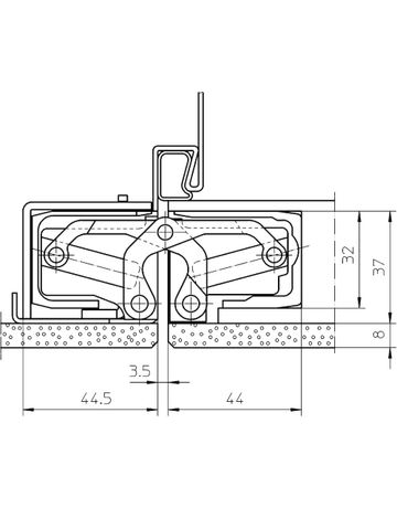 Bild Aufnahmeelement TECTUS TE 540 3D A8 SZ verzinkt - Simonswerk-3