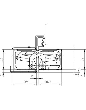 Bild Aufnahmeelement TECTUS TE 540 3D SZ verzinkt - Simonswerk-3