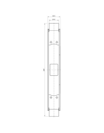 Bild Aufnahmeelement TECTUS TE 540 3D SZ verzinkt - Simonswerk-2