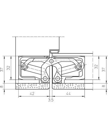 Bild Türband TECTUS TE 640 3D A8 DL-R, poliert vermessingt - Simonswerk-3