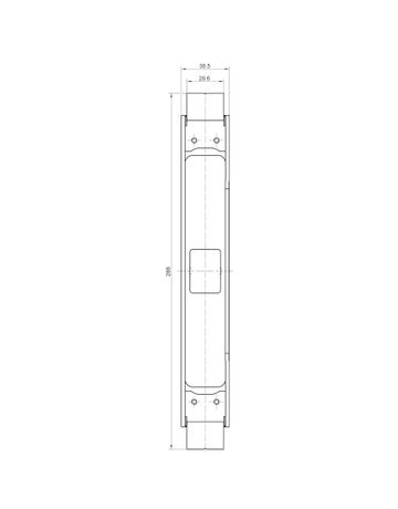 Bild Aufnahmeelement TECTUS TE 640 3D A8 SZ verzinkt - Simonswerk-2