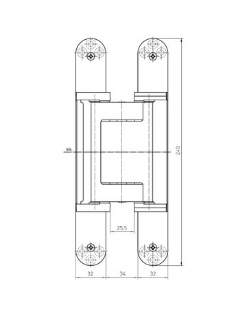 Bild Türband TE 640 3D A8 RAL 9005 Schwarz matt - Simonswerk-4