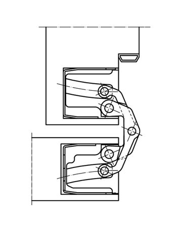 Bild Türband TECTUS TE 640 3D DL-R,dunkelbronzefarbig - Simonswerk-2