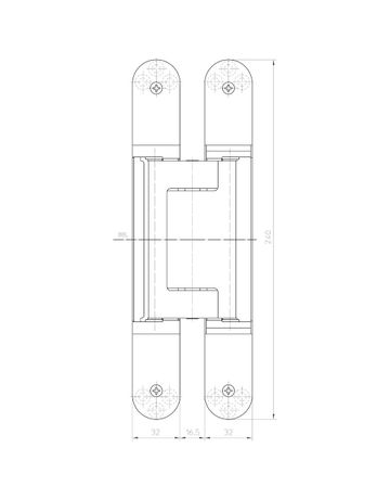 Bild Türband TECTUS TE 640 3D DL-R,dunkelbronzefarbig - Simonswerk-3