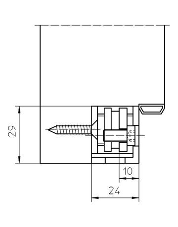 Bild Aufnahmeelement VARIANT VX 7501 3D verzinkt-6