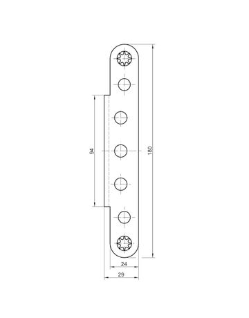 Bild Abdeckwinkel VARIANT VX 7560 KK ktg/ktg,edelstahl matt - Simonswerk-3