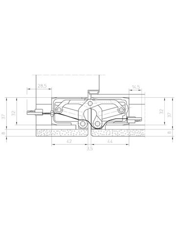 Bild Türband TECTUS TE 640 3D A8 Energy DL-R,edelstahloptik - Simonswerk-3