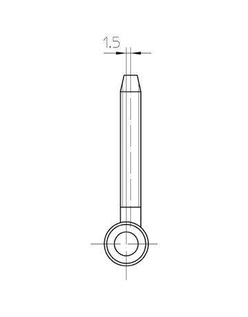 Bild Rahmenteil VARIANT V 4400 WF FV DL, vernickelt-2