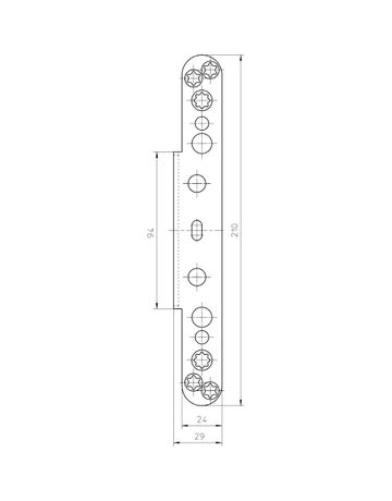 Bild Abdeckwinkel VARIANT VX 2560 KK N ktg/ktg,edelstahl matt - Simonswerk-2