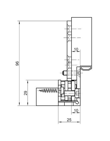 Bild Abdeckwinkel VARIANT VX 7571 KK ktg/ktg,edelstahl matt - SIMONSWERK-4