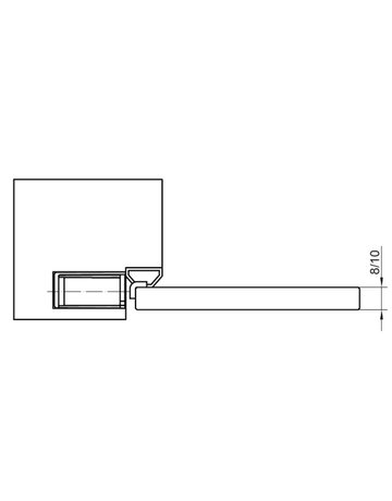 Bild Magnetplatte, KCM 50 /G, abgerundet, edelstahl - SIMONSWERK-3