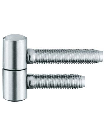 Fenster- Einbohrband, BAKA® A 1-13, für Drehflügel, 2-teilig, Ø 13mm, topzink