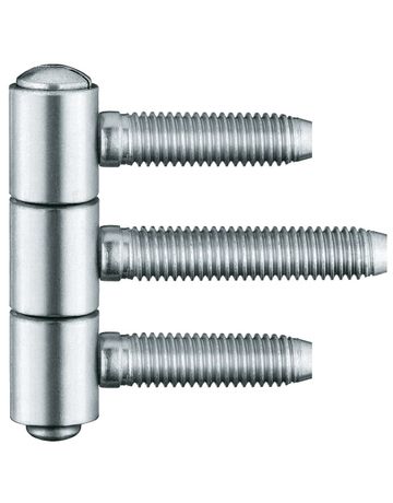 Fenster- Einbohrband, BAKA® C 1-13, für Kippflügel, 3-teilig, Ø 13mm, topzink