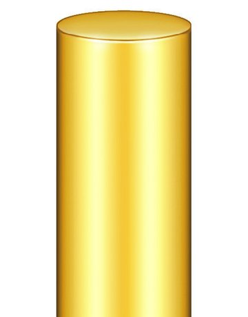 Bild Einbohrband BAKA C 1-15 WF ZK 3tlg.,15mm,vergoldet poliert - SIMONSWERK-1