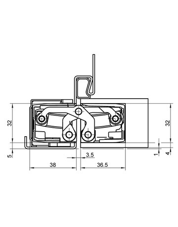 Bild Türband TECTUS TE 640 3D DL-R,dunkelbronzefarbig - SIMONSWERK-5