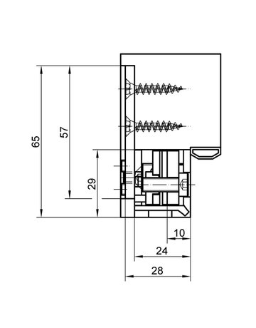 Bild Abdeckwinkel VARIANT VX 2560 KK N ktg/ktg,edelstahl matt - SIMONSWERK-5