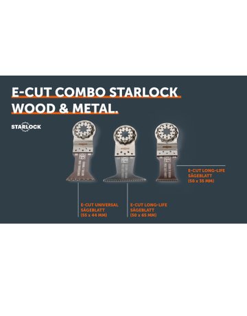 Bild Multimaster Zubehör-Set E-Cut Combo Starlock Fein3-teilig Wood and Metal-3