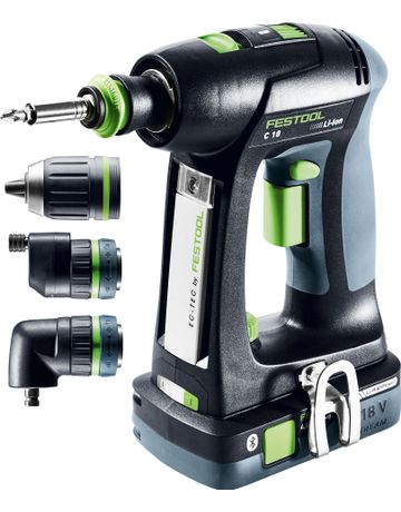 Bild Akku-Bohrschrauber C 18 HPC 4,0 I-Set - Festool-1