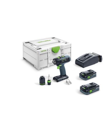 Akku-Bohrschrauber T 18+3 HPC 4,0 I-Plus - Festool