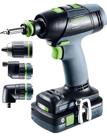 Bild Akku-Bohrschrauber T 18+3 HPC 4,0 I-Set - Festool-1