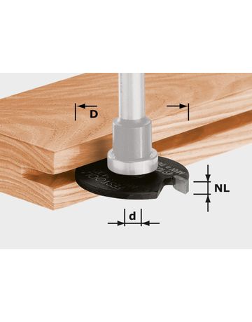 Scheibennutfräser HW D40x4