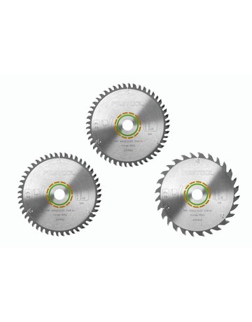Bild Kreissägeblatt-Set KSB-SORT/3 W 160x2,2 - Festool-0