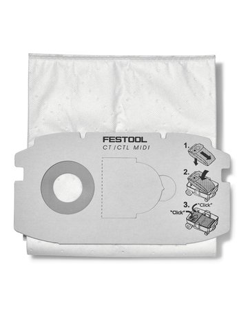 Bild Filtersack für CTL MIDI FIS-CTL MIDI Karton à 5 St. - Festool-0