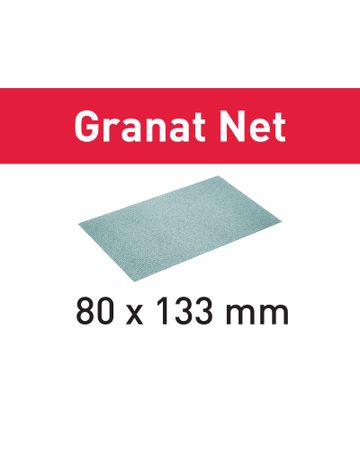 Netzschleifmittel STF 80x133 P120 GR NET/50 Granat Net