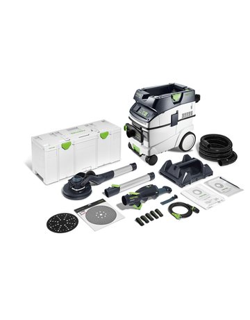 Bild Langhalsschleifer- und Sauger-Set PLANEX LHS 2 225 EQI/CTM 36-Set - Festool-0
