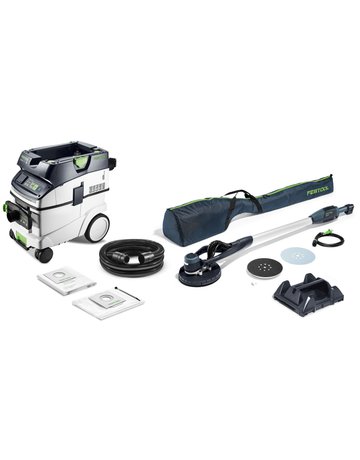Bild Langhalsschleifer- und Sauger-Set PLANEX LHS-E 225/CTM 36-Set - Festool-0