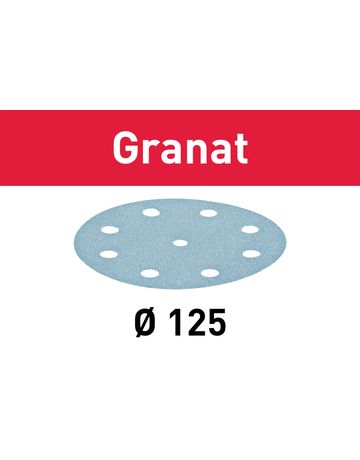 Schleifscheibe STF D125/8 P40 GR/50 Granat