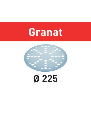 Schleifscheibe STF D225/48 P60 GR/25 Granat - Festool