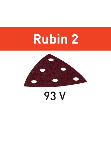 Schleifblatt STF V93/6 P150 RU2/50 Rubin 2