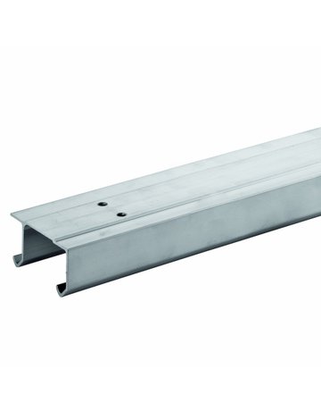 Bild OT-Doppellaufprofil,2500mm,Aluminium 28,hell,pressblank - HELM-0