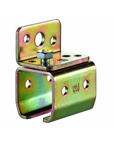 Bild ST-Wandbefestigungsmuffe,Stahl 45/01,B31mm,H52,5mm,L40mm,S2mm - HELM-0